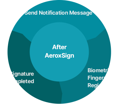 AeroxSign process flow diagram.